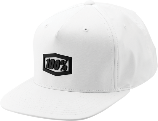 100% Enterprise Hat - White - One Size 20064-000-01