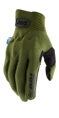 100% Cognito Smart Shock Gloves - Army Green/Black - Small 10014-00025
