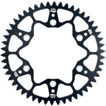 MOTO-MASTER 7075 Aluminum Rear Sprocket - 49 Tooth - Black - KX/RM 65 620262249