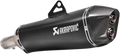 AKRAPOVIC Muffler - Titanium - Black F700GS/F800GS  S-B8SO6-HZAABL 1811-3249