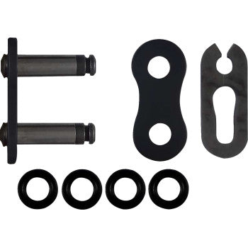 RK 520 Max-O - Connecting Link - Clip - Black 520MAXO-CL-B