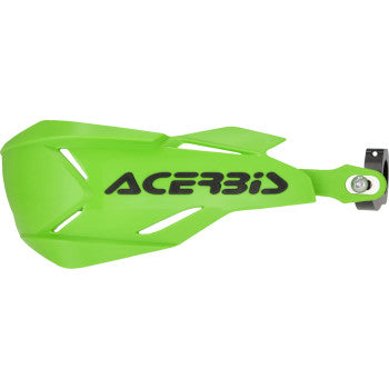 ACERBIS X-Factory Handguards - Green/Green 2634660006