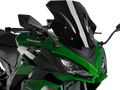 PUIG HI-TECH PARTS Race Windscreen - Black - Ninja 20471N