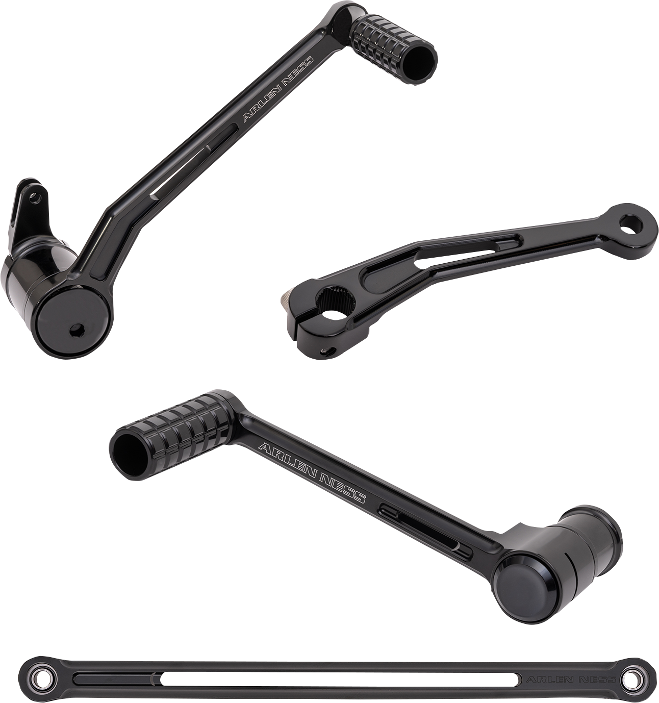 ARLEN NESS SpeedLiner Foot Control Kit w/ Toe Shifter - Solo - Black 420-103