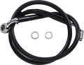 DRAG SPECIALTIES Brake Line - +8" - Black - '18-'21 Softail 618604-8BLK