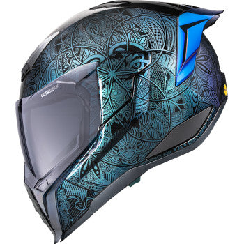 ICON Ultraflite™ Helmet - Opal Mandala - MIPS® - Blue - Medium 0101-18696