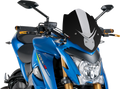 PUIG HI-TECH PARTS New Generation Windscreen - Black - GSXS1000 7653N