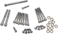 DRAG SPECIALTIES Side Cover Bolt Set - Polished - XL MK248S