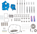 S&S CYCLE Cam Chest Kit with Plate M8 - Gear Drive - Oil Cooled - 550 Cam - Chrome Pushrods 310-1083A