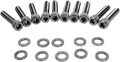 DRAG SPECIALTIES Bolt Kit - Knurled - Camshaft Cover MK373BK