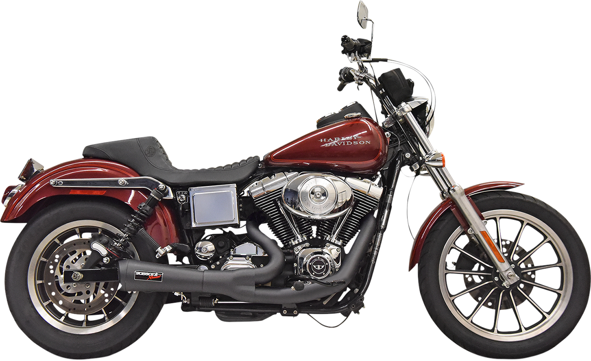 BASSANI XHAUST Ripper 2:1 Exhaust System - Black 1D5B