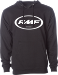 FMF Factory Classic Don Pullover Fleece Hoodie - Black - Large FA22121903BLKLG 3050-6545
