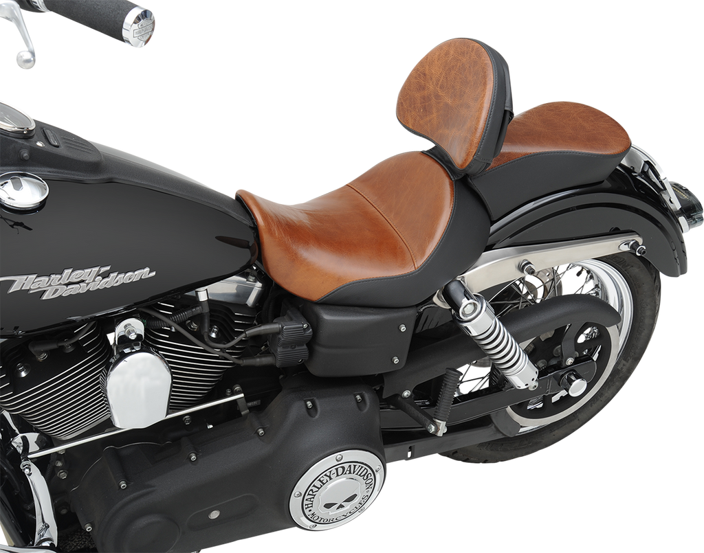 SADDLEMEN Pillion Pad - Renegade Lariat - Brown 806-04-016B