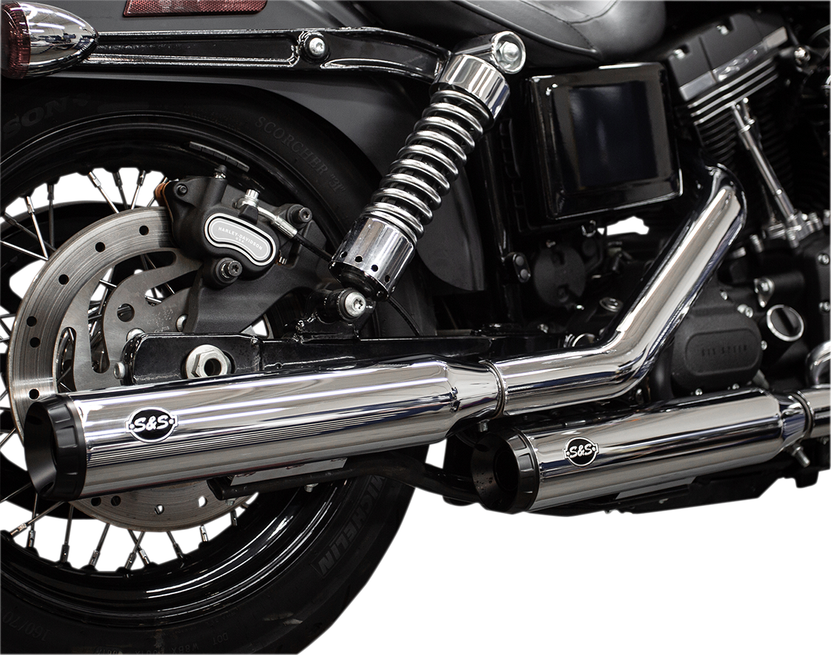 S&S CYCLE Grand National Mufflers - Chrome 550-0719