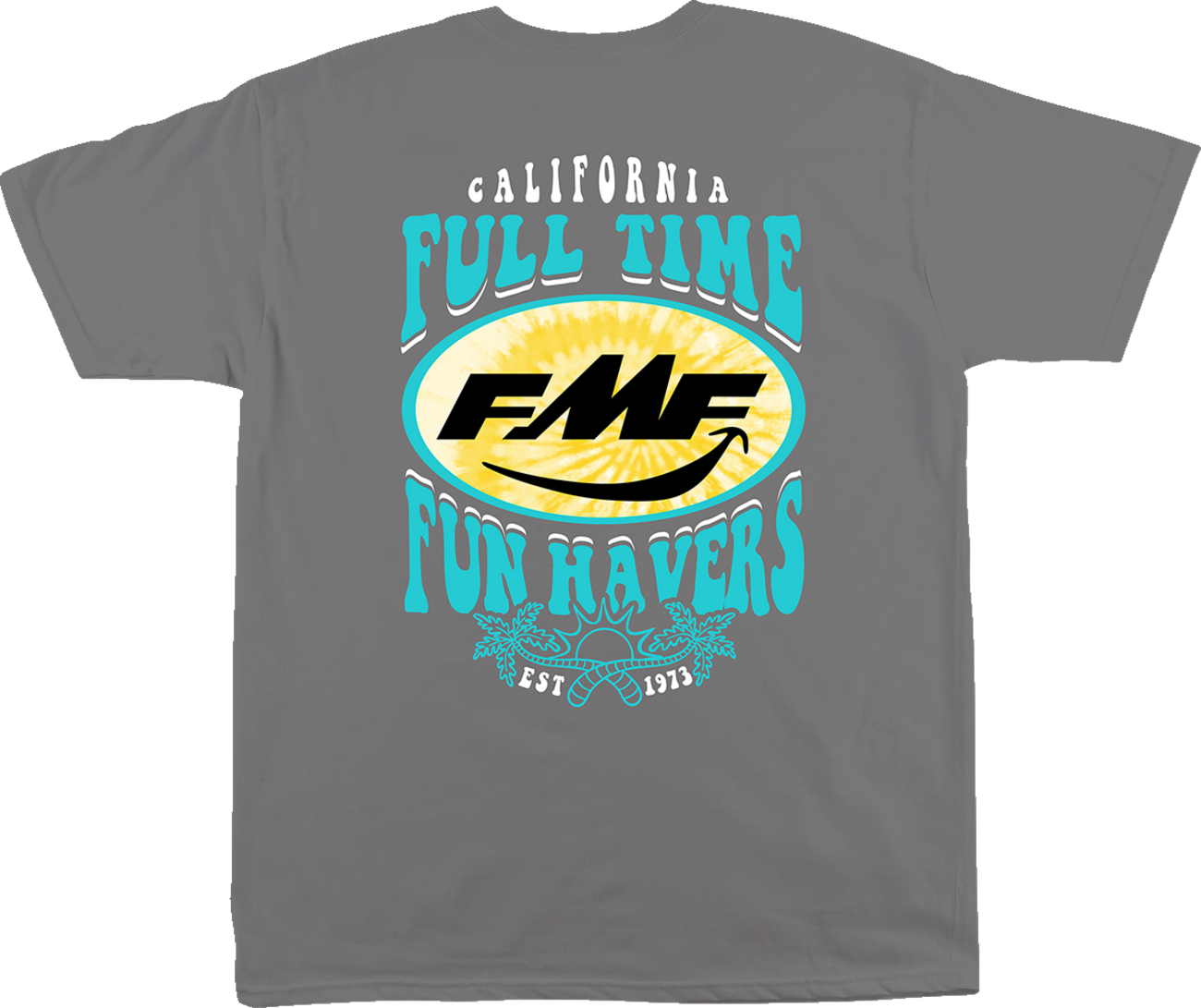 FMF Fun Dayz T-Shirt - Medium Gray - Small SP23118909MGRS 3030-23067