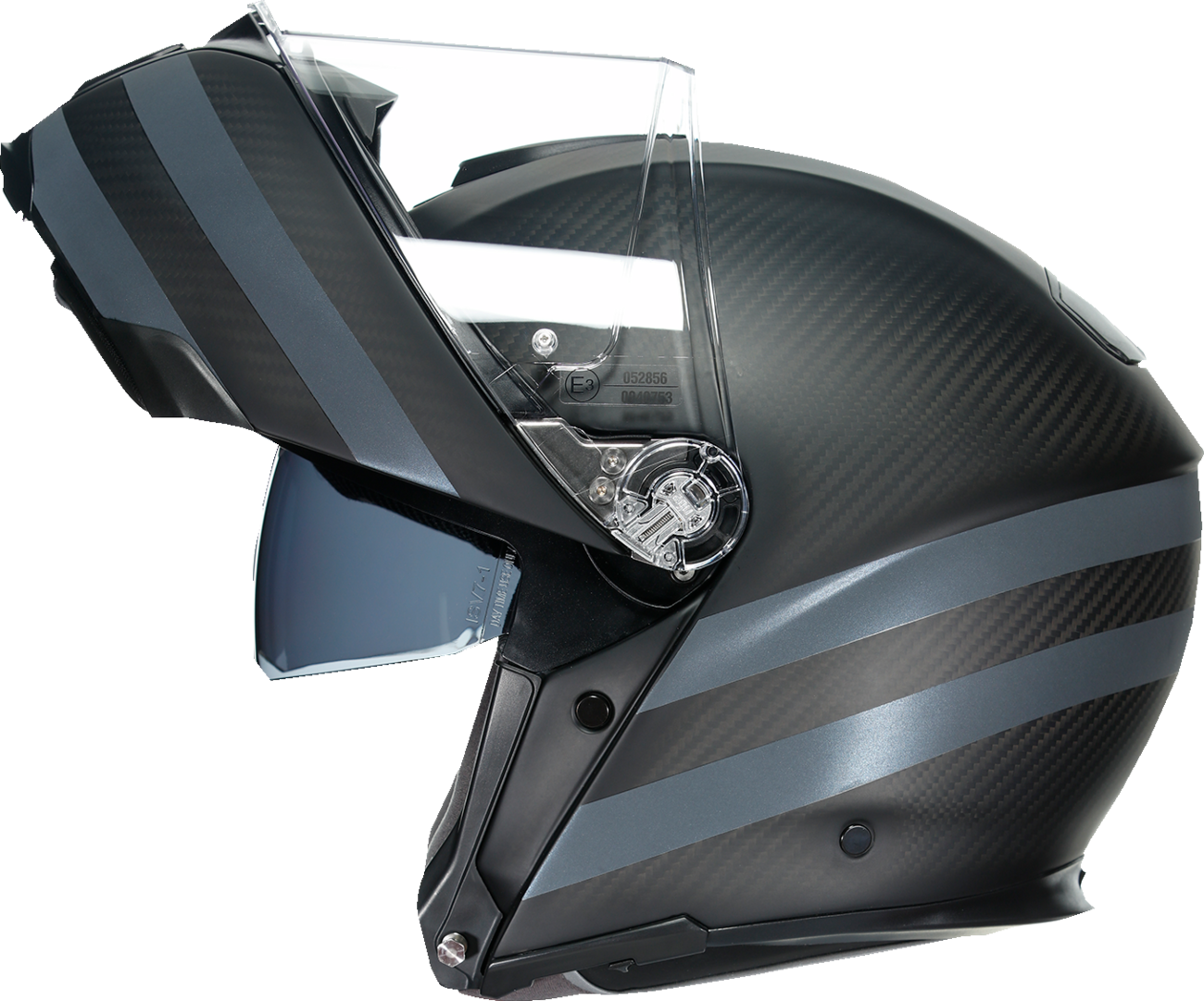 AGV SportModular Helmet - Dark Refractive - Carbon/Black - XL 211201O2IY01415