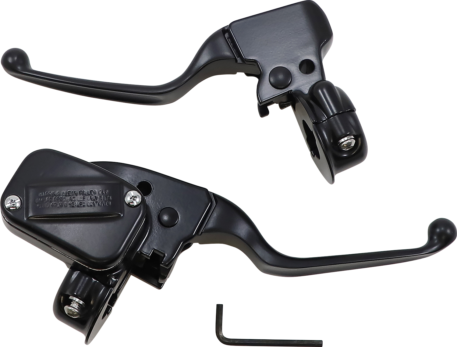 DRAG SPECIALTIES Handlebar Controls - Matte Black F/SINGLE DISC MODELS ONLY H07-0805MB-A