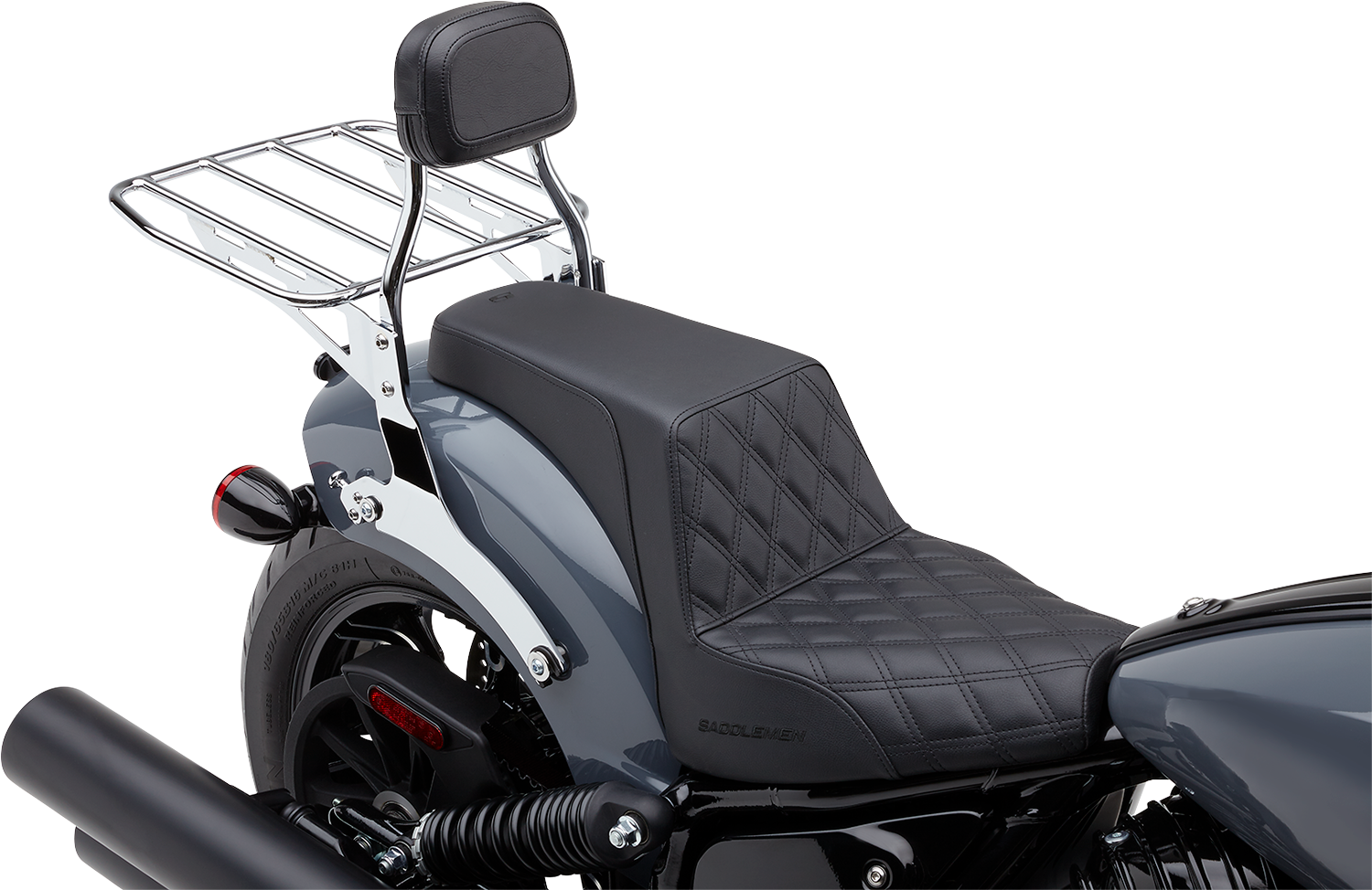 COBRA Luggage Rack - Wide - Chrome 602-3510