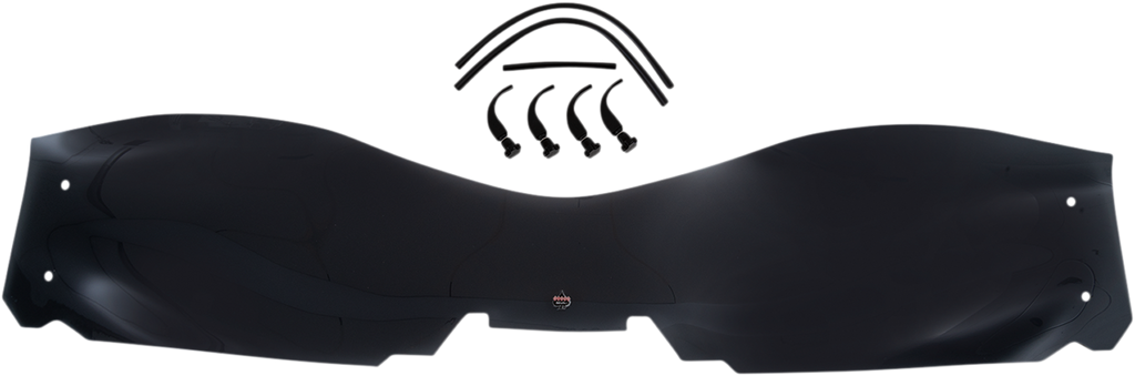 KLOCK WERKS Flare™ Windshield - 13" - Dark Smoke - Talon KWW-05-0541