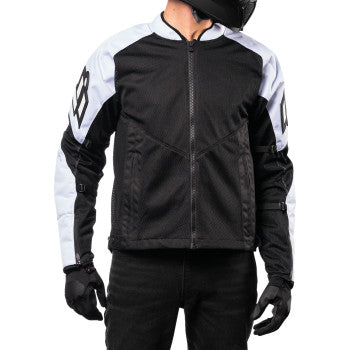 ICON Mesh AF™ Jacket - Black/White - Small 2820-5950