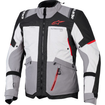 ALPINESTARS Andes v4 Drystar® Jacket - Dark Gray/Ice Gray/Black/Bright Red - Large 3200526-9141-L