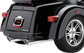 COBRA Chrome Tri Glide Mufflers 6301