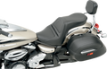 SADDLEMEN Seat - Explorer - without Backrest - Stitched - Black - XVS950 Y09-14-0291