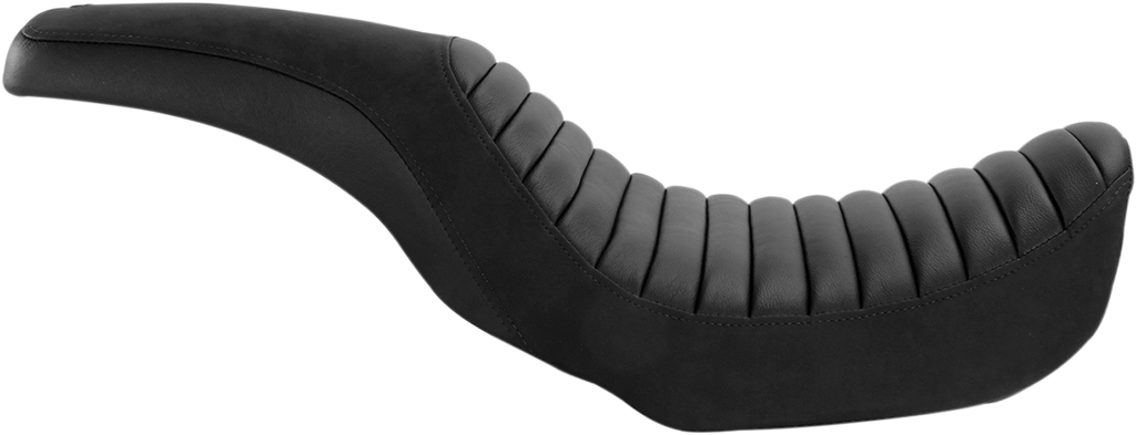 SADDLEMEN Profiler Tuck-n-Roll Seat - Black - Dyna '06-'17 806-04-148