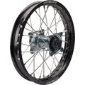 MOOSE OFFROAD Wheel Assembly - SX-1 - Complete - Front - Black Wheel/Gray Hub - 16x1.85 MR8X-16016-BKGY