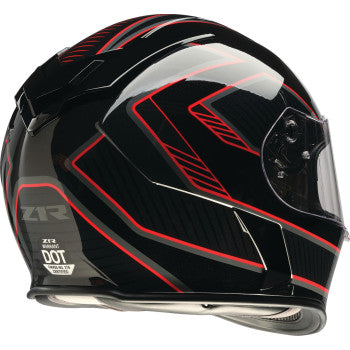 Z1R Warrant Helmet - Amplify - Black/Red - Large 0101-17894