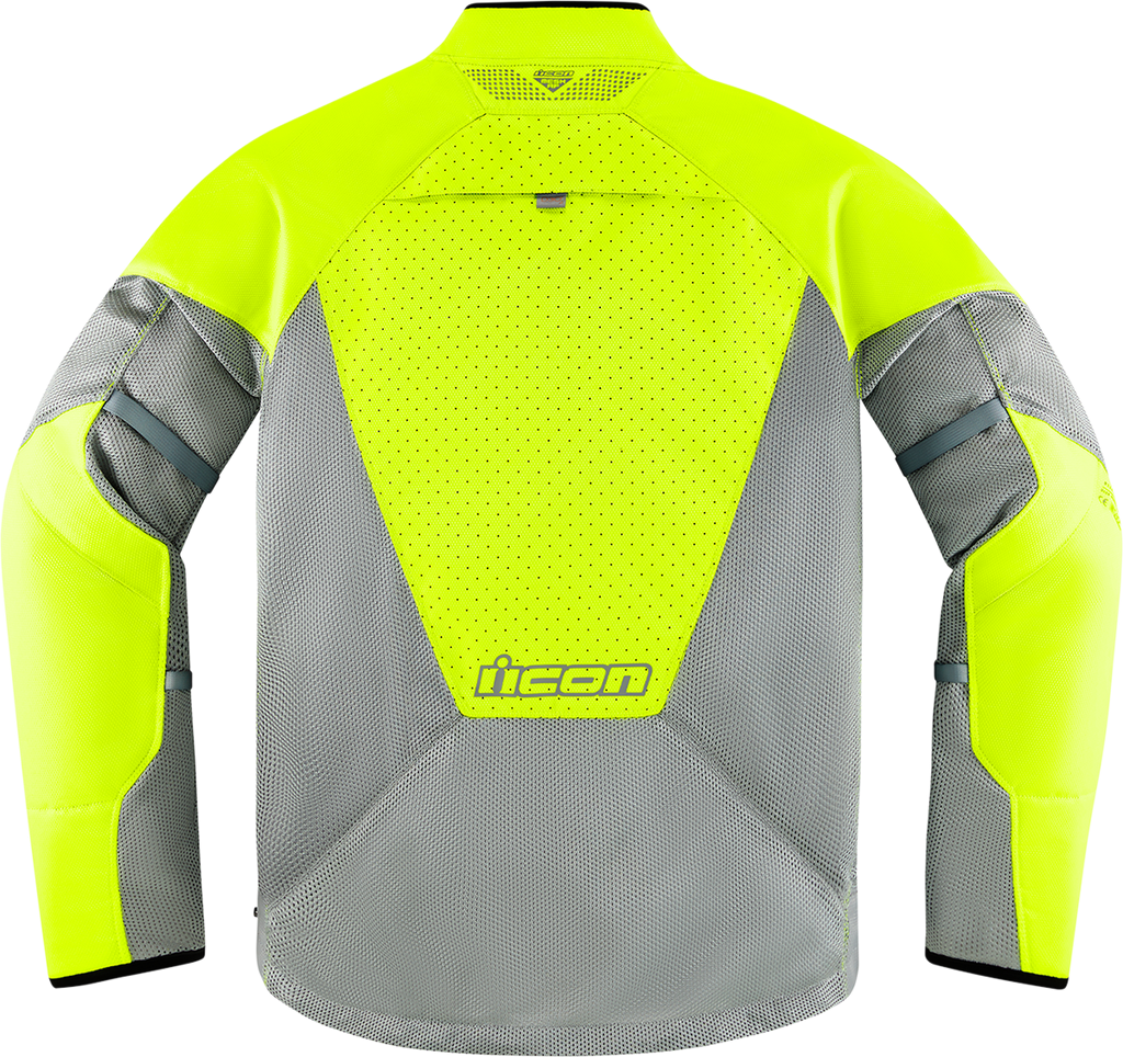 ICON Mesh AF™ Jacket - Gray/Hi-Vis - Medium 2820-5945
