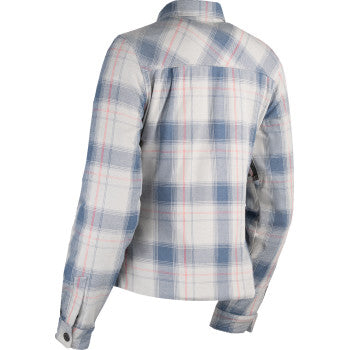 ICON Women's Fallblock Flannel™ Jacket - Gray - Large 2822-1907