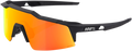 100% Speedcraft XS Sunglasses - Black - Red Mirror 60009-00008
