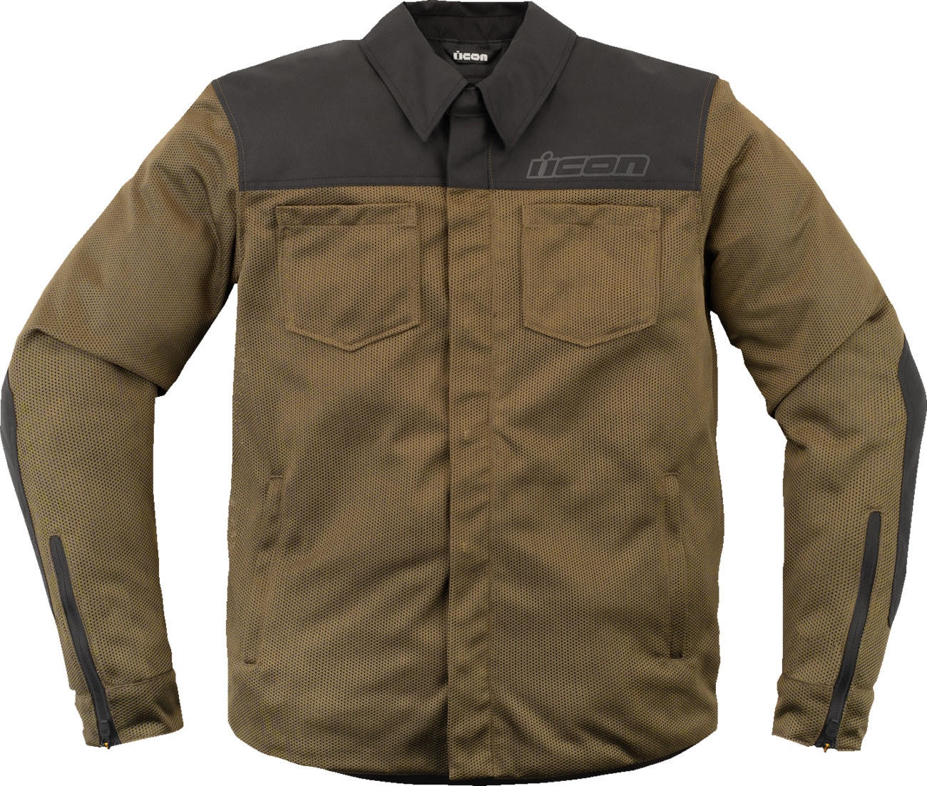 ICON Upstate Mesh CE Jacket - Green - Small 2820-6229