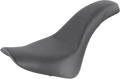 SADDLEMEN Seat - Profiler - Black - Smooth - Softail 818-33-047