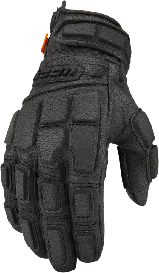 ICON Motorhead3™ CE Gloves - Black - Large 3301-4239