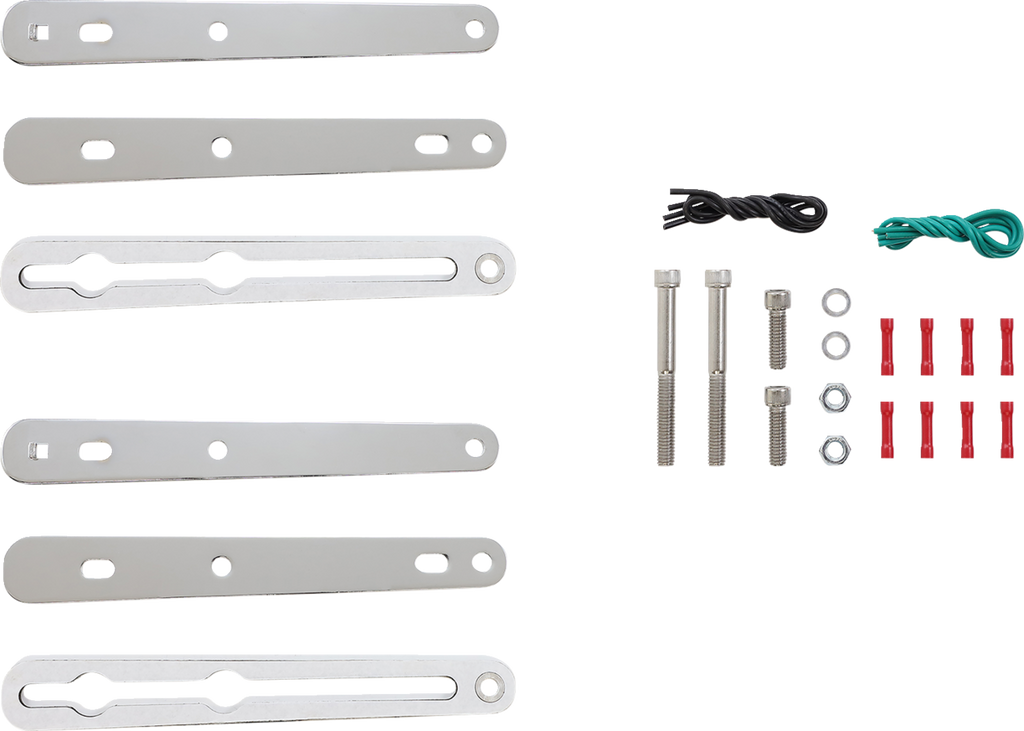 SADDLEMEN Turn Signal Relocation Kit - Sportster - Chrome 2020-0349
