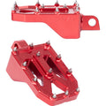 THRASHIN SUPPLY CO. Aggressor Footpegs - Rear- Red TSC-2022-2-D
