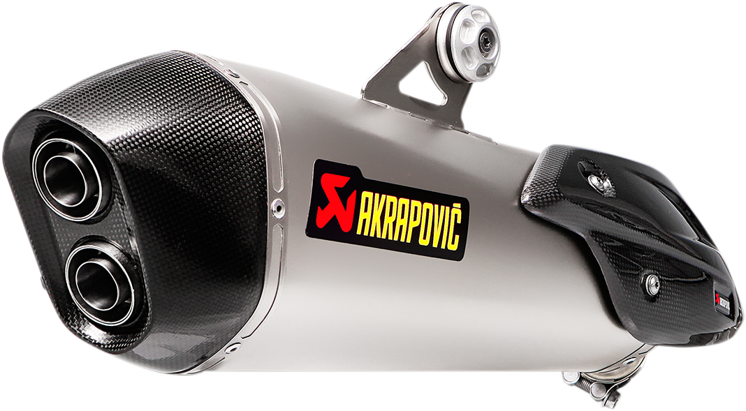 AKRAPOVIC Muffler - Titanium C650 2016-2019 Sport S-B6SO7-HZAAT 1811-3130