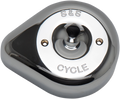 S&S CYCLE Stealth Air Cleaner Cover - Chrome 170-0530