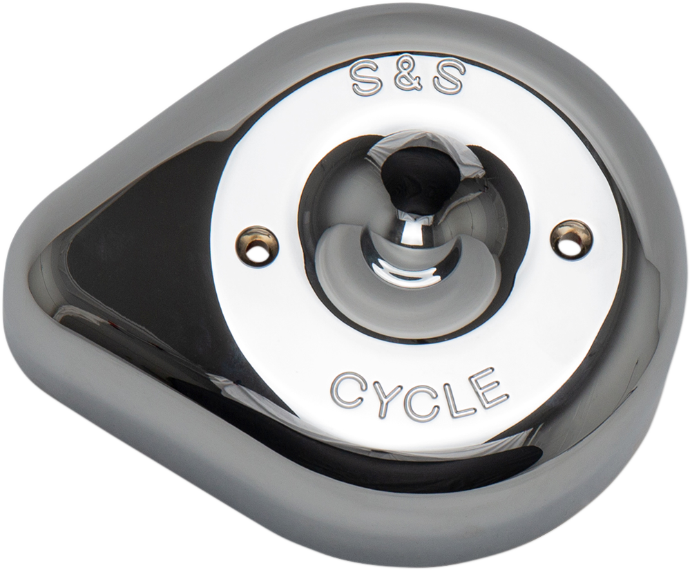 S&S CYCLE Stealth Air Cleaner Cover - Chrome 170-0530