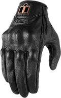 ICON Women's Pursuit Classic™ Perforated Gloves - Black - XL 3302-0803