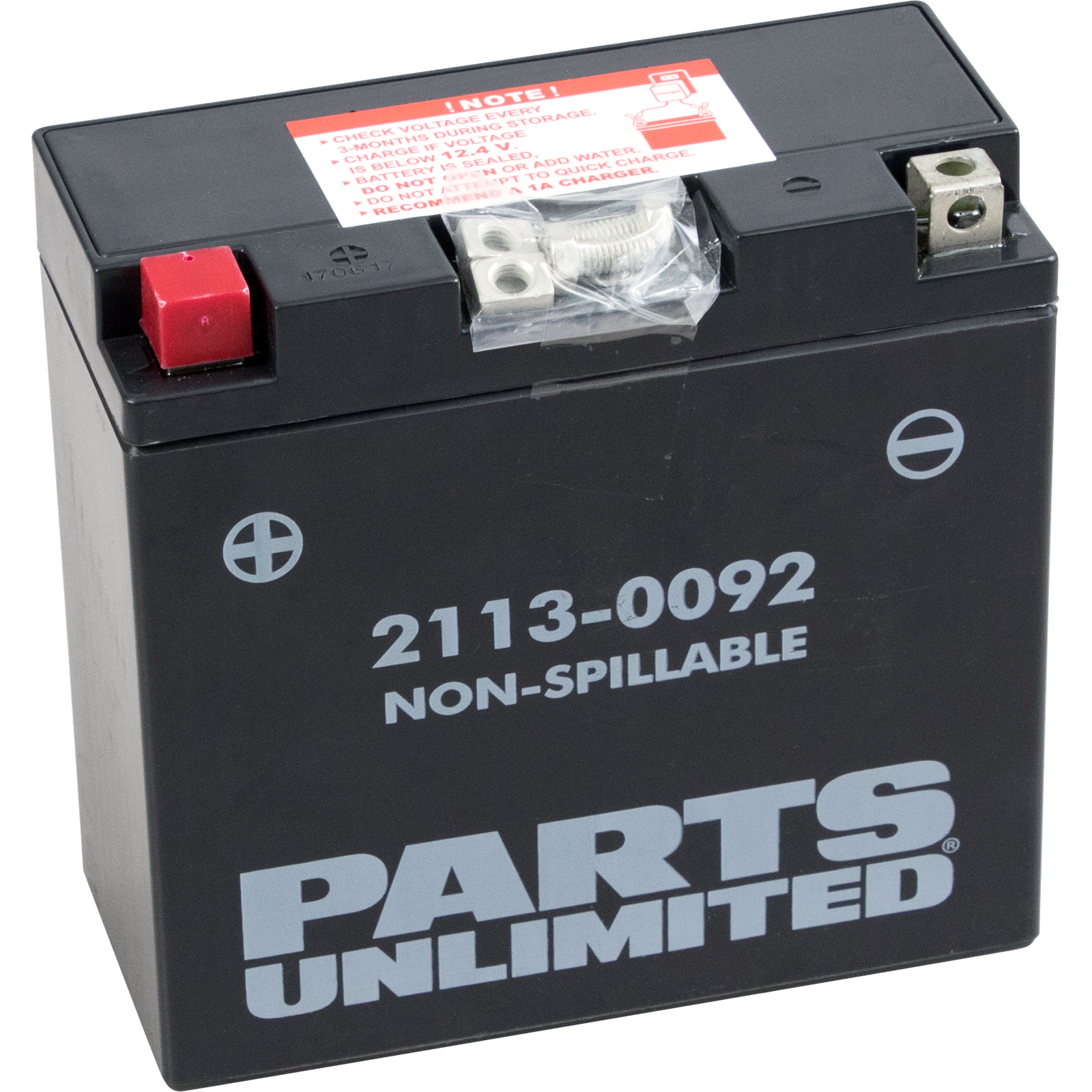 Parts Unlimited Agm Battery - Yt14b4 Ct14b4