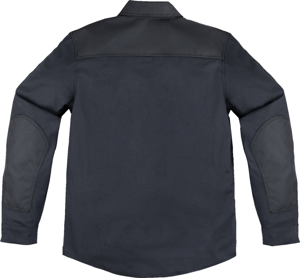ICON Upstate Canvas National Jacket - Black - Large 2820-6562