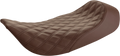 SADDLEMEN Renegade Solo Seat - Lattice Stitched - Brown 897-06-002BLS