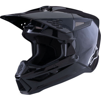 ALPINESTARS SM3 Helmet - Solid - Gloss Black - 2XL 8300326-1180-XXL