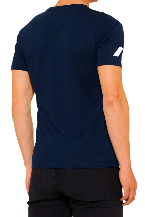 100% MX of Nations T-Shirt - Navy - Small 20000-00164