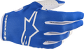 ALPINESTARS Youth Radar Gloves - UCLA Blue/White - Medium 3541823-7262-M