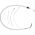 MAGNUM SHIELDING Polished Stainless Quick Connect Upper Clutch Cable - 41-1/4" 52392HE