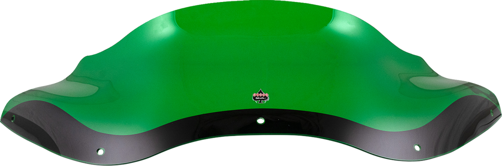 KLOCK WERKS Kolor Flare™ Windshield - 8" - Green - FLTR KWW-01-0692